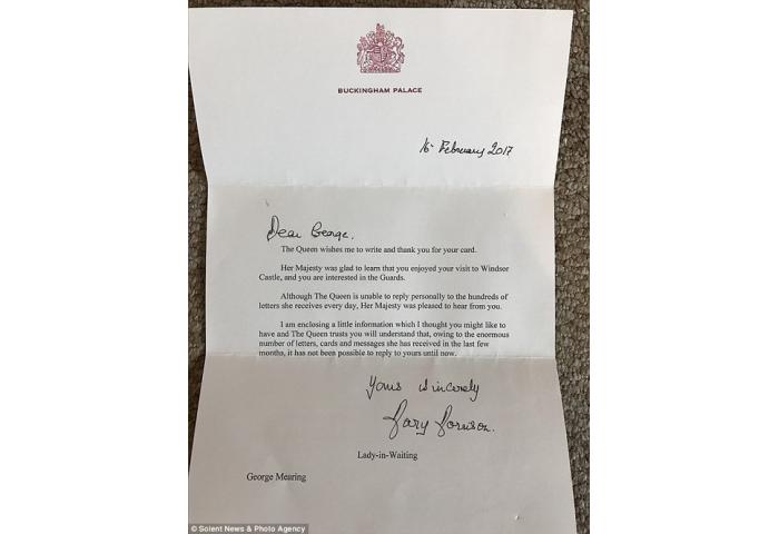 Surat Ratu Elizabeth II Untuk `Pengawal` Ciliknya